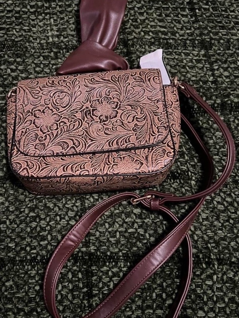 brown crossbody + hand bag ⋆⊱༻𖥸༺⊰⋆